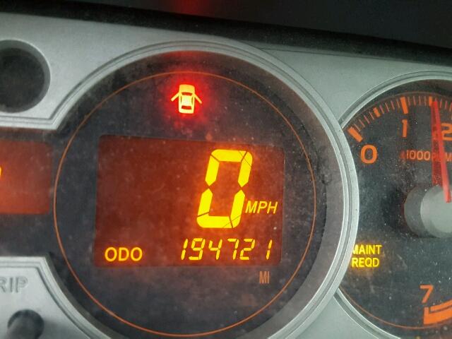 JTLKE50E281052386 - 2008 TOYOTA SCION XB BLUE photo 8