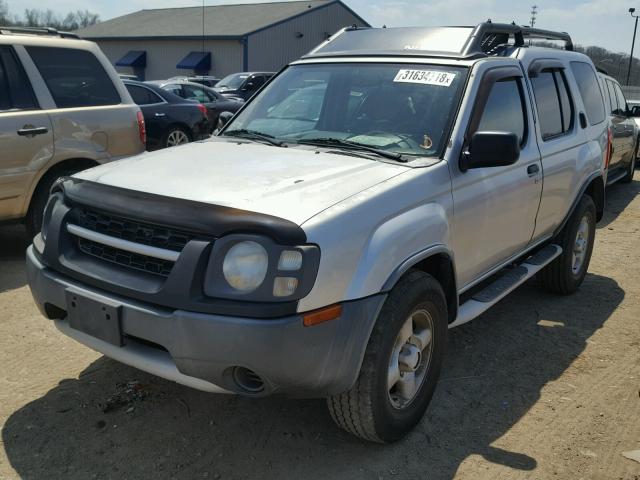 5N1ED28Y24C611857 - 2004 NISSAN XTERRA XE SILVER photo 2