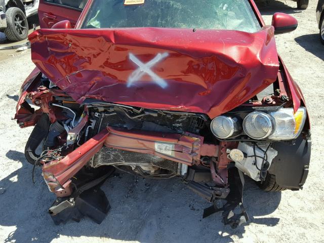 1G1JA5SH8D4256380 - 2013 CHEVROLET SONIC LS 红色 照片 7