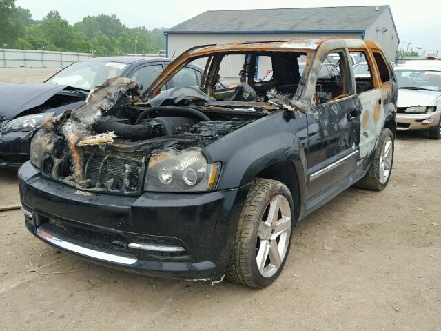 1J8HR78347C508893 - 2007 JEEP GRAND CHER BLACK photo 2