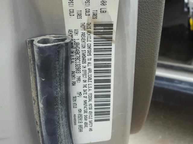 1J8HG48K78C132803 - 2008 JEEP COMMANDER Gümüş foto 10