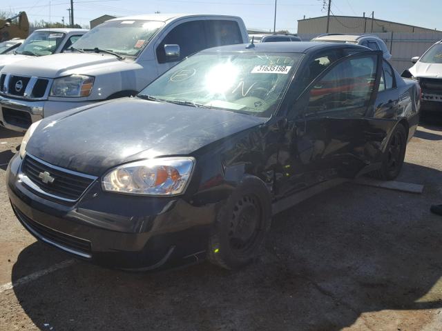 1G1ZS57N57F227121 - 2007 CHEVROLET MALIBU LS 黑色 照片 2