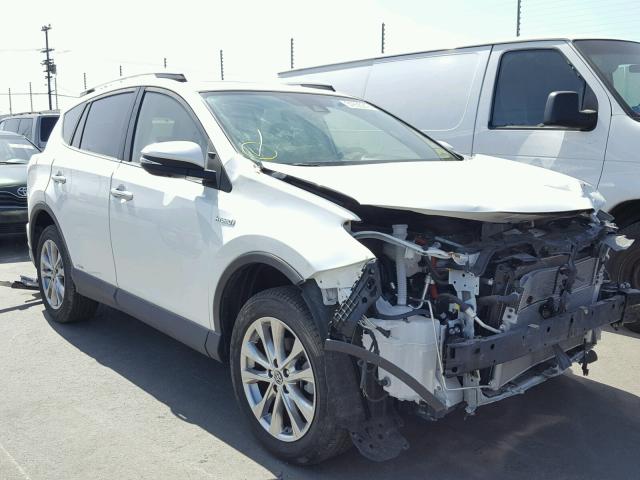 JTMDJREV8GD042085 - 2016 TOYOTA RAV4 HV LI WHITE photo 1