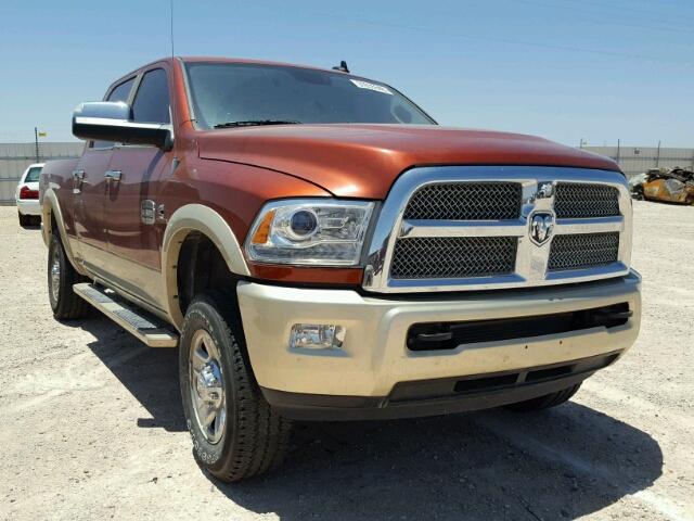 3C6UR5GL3DG554212 - 2013 RAM 2500 LONGH ORANGE photo 1