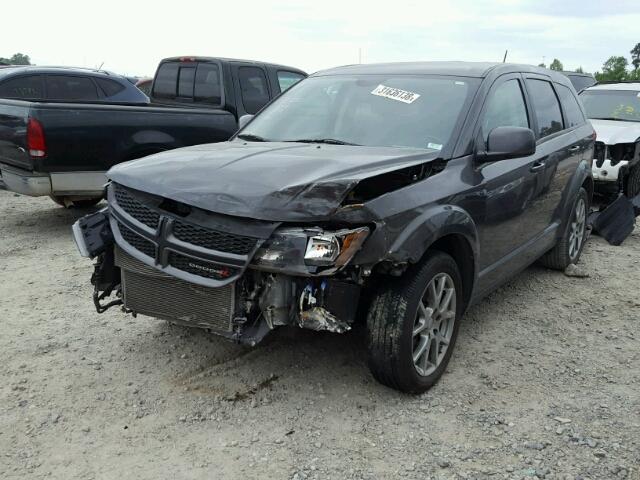 3C4PDCEG9ET301161 - 2014 DODGE JOURNEY R/ GRAY photo 2