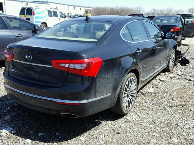 KNALN4D79F5177121 - 2015 KIA CADENZA PR BLACK photo 4