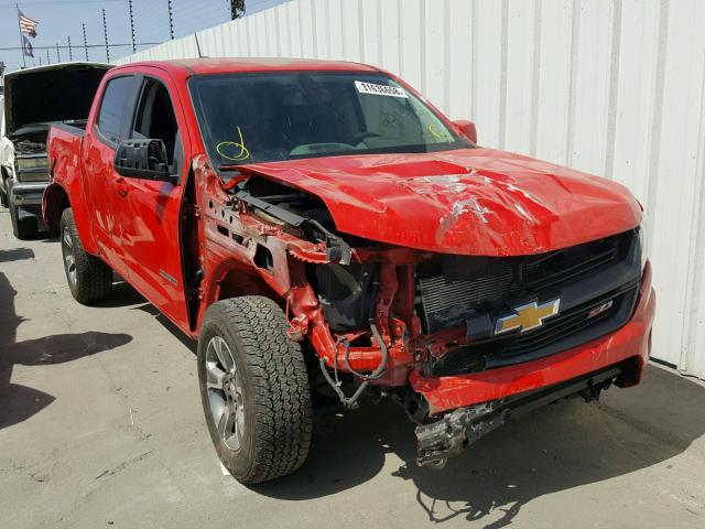 1GCGSDE37G1242209 - 2016 CHEVROLET COLORADO Z RED photo 1