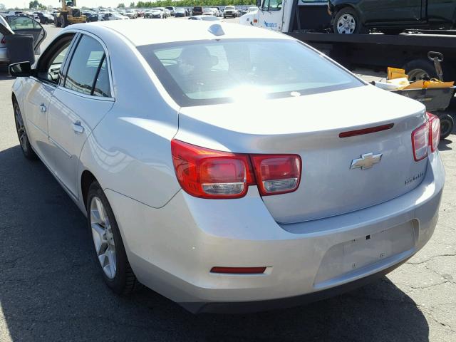 1G11C5SL4EF153252 - 2014 CHEVROLET MALIBU 1LT ვერცხლისფერი ფოტო 3