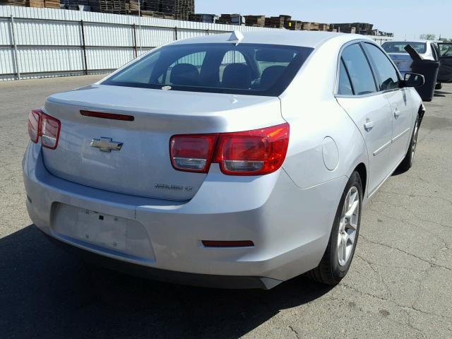 1G11C5SL4EF153252 - 2014 CHEVROLET MALIBU 1LT ვერცხლისფერი ფოტო 4