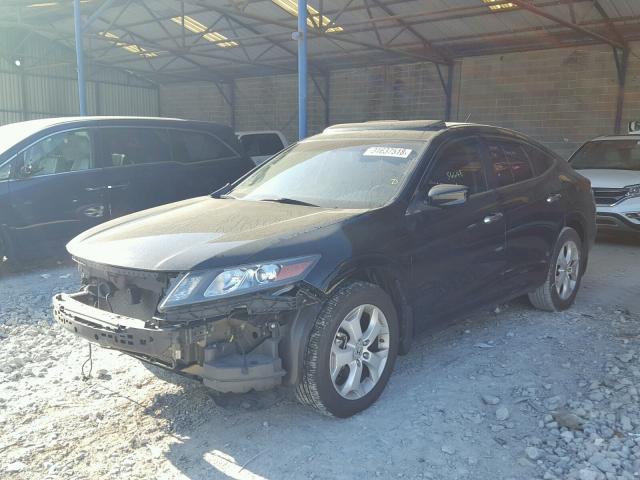 5J6TF1H58CL005106 - 2012 HONDA CROSSTOUR BLACK photo 2