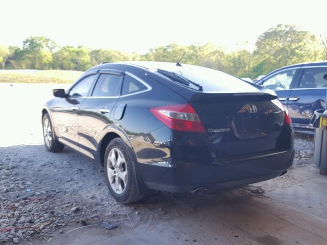 5J6TF1H58CL005106 - 2012 HONDA CROSSTOUR BLACK photo 3