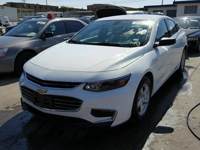 1G1ZB5ST7HF166958 - 2017 CHEVROLET MALIBU LS Ağ foto 2