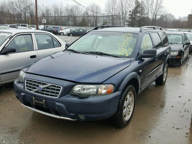 YV1SZ59H741123714 - 2004 VOLVO XC70 BLUE photo 2