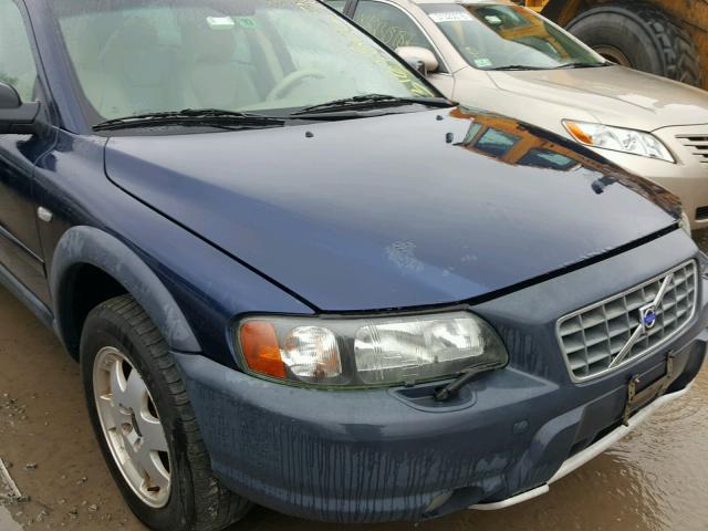 YV1SZ59H741123714 - 2004 VOLVO XC70 BLUE photo 9