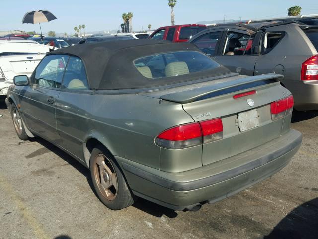 YS3DD75N4X7056472 - 1999 SAAB 9-3 S GREEN photo 3