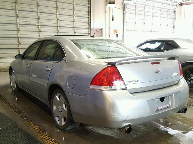 2G1WD58C469229850 - 2006 CHEVROLET IMPALA SUP 银色 照片 3
