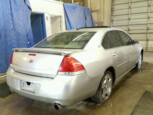 2G1WD58C469229850 - 2006 CHEVROLET IMPALA SUP SILVER photo 4