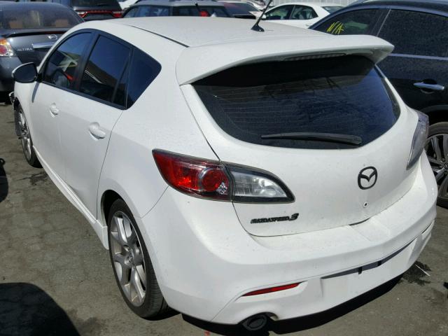 JM1BL1L4XC1605839 - 2012 MAZDA SPEED 3 WHITE photo 3