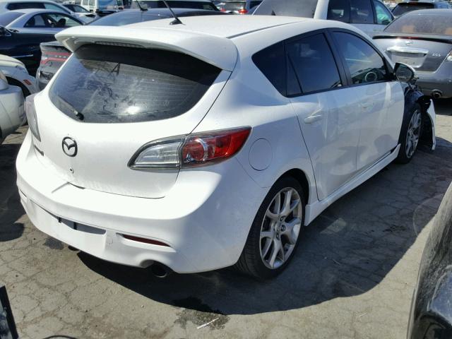 JM1BL1L4XC1605839 - 2012 MAZDA SPEED 3 WHITE photo 4