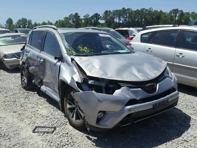 2T3WFREV2JW430966 - 2018 TOYOTA RAV4 ADVEN SILVER photo 1