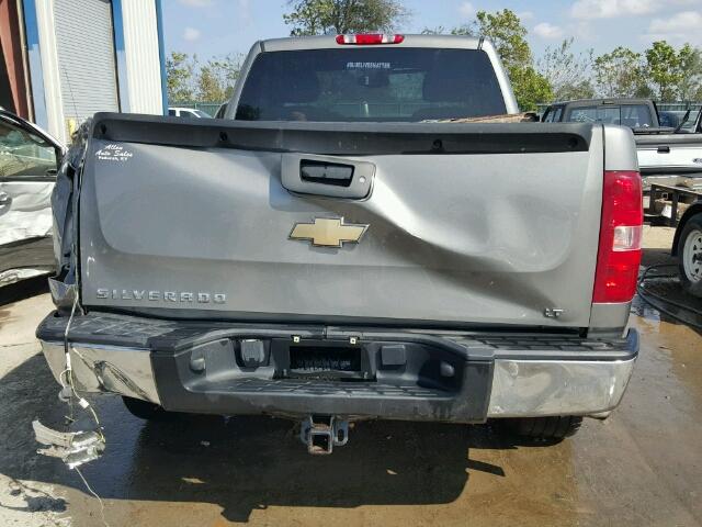 1GCEK14J08Z100664 - 2008 CHEVROLET SILVERADO GRAY photo 6