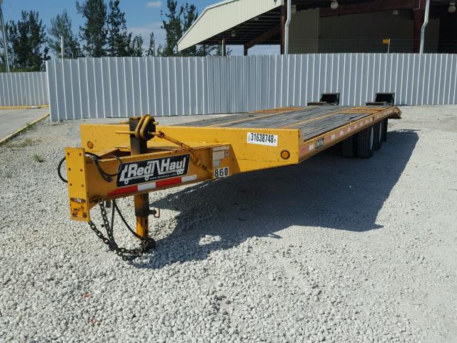 47SF302T781024099 - 2008 REDI TRAILER YELLOW photo 2