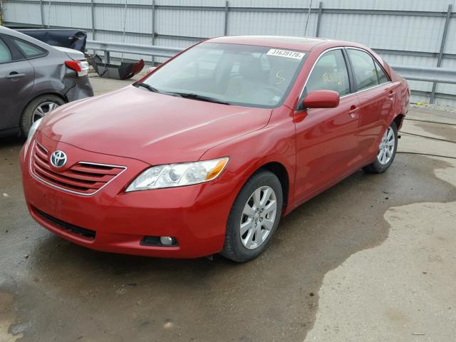 JTNBK46KX73029383 - 2007 TOYOTA CAMRY NEW RED photo 2