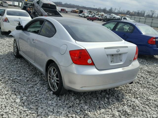 JTKDE177250035554 - 2005 TOYOTA SCION TC 银色 照片 3