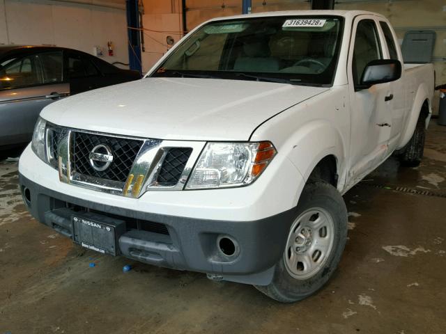 1N6BD0CT6CC436872 - 2012 NISSAN FRONTIER S WHITE photo 2