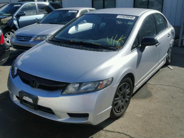 2HGFA1F31BH548829 - 2011 HONDA CIVIC VP SILVER photo 2