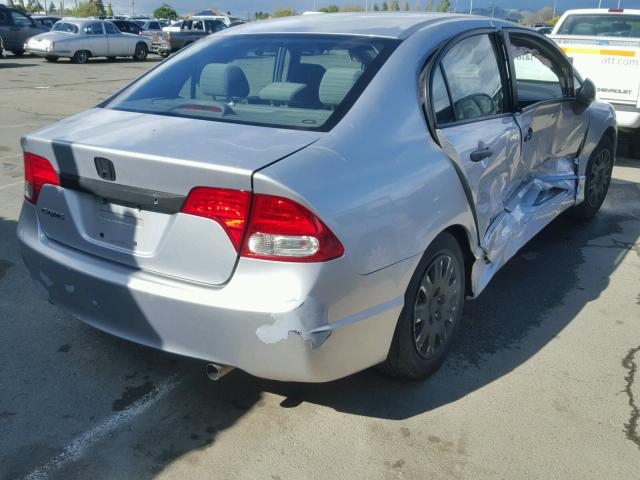 2HGFA1F31BH548829 - 2011 HONDA CIVIC VP SILVER photo 4