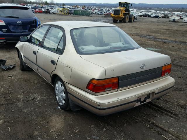 2T1AE09B2RC059631 - 1994 TOYOTA COROLLA LE 棕色 照片 3
