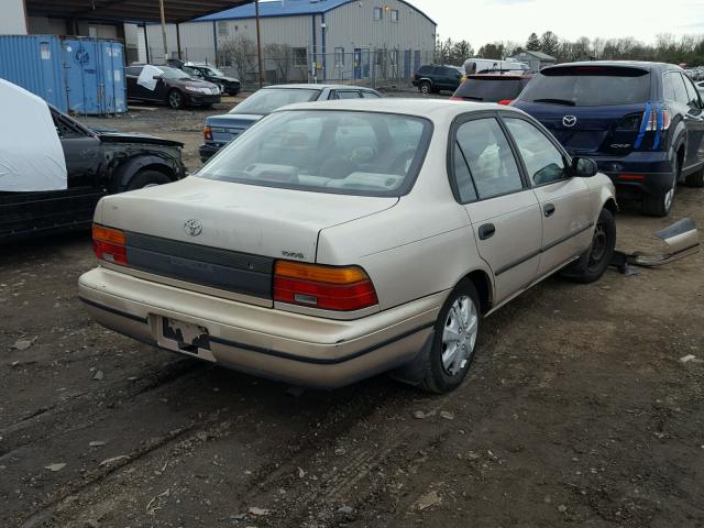 2T1AE09B2RC059631 - 1994 TOYOTA COROLLA LE TAN photo 4