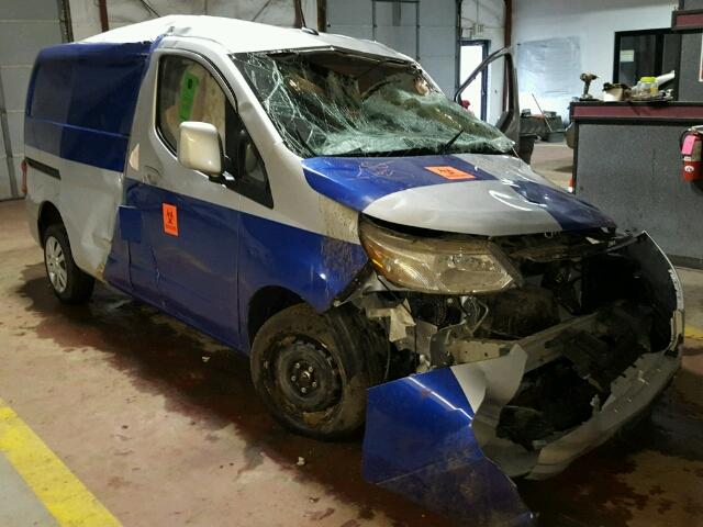 3N63M0ZN8HK701919 - 2017 CHEVROLET CITY EXPRE BLUE photo 1