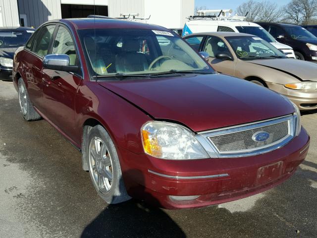 1FAHP25197G142785 - 2007 FORD FIVE HUNDR RED photo 1