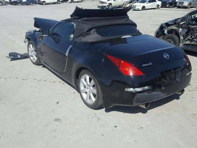 JN1AZ36D64M200002 - 2004 NISSAN 350Z ROADS BLACK photo 3