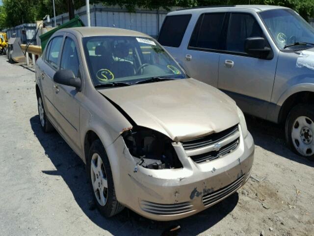 1G1AK52FX57526298 - 2005 CHEVROLET COBALT GOLD photo 1