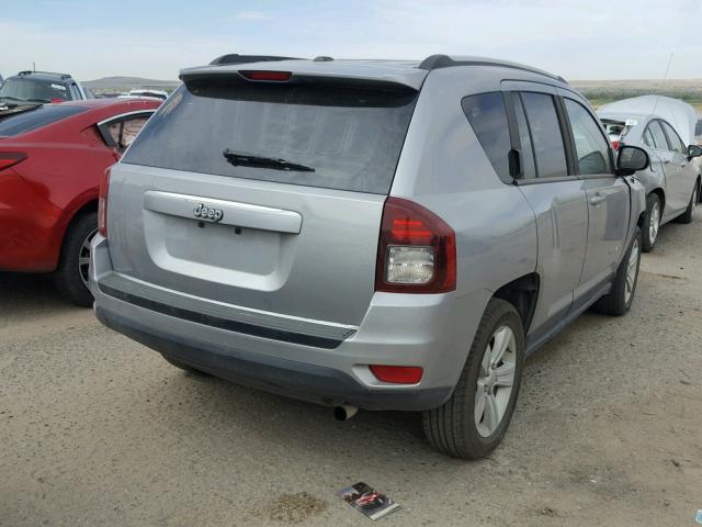 1C4NJCBA4GD811698 - 2016 JEEP COMPASS SP SILVER photo 4