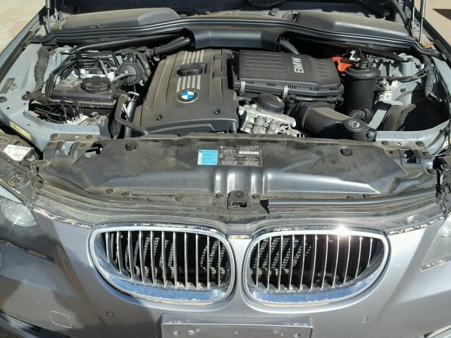 WBANV93548CW56714 - 2008 BMW 535 XI GRAY photo 7