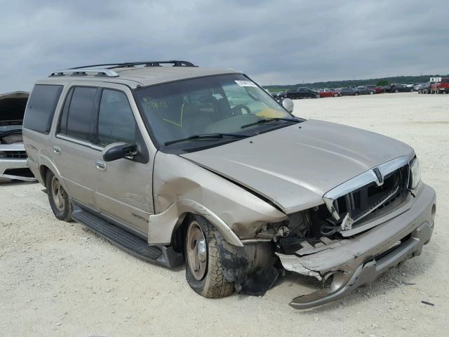 5LMEU27R32LJ17012 - 2002 LINCOLN NAVIGATOR TAN photo 1