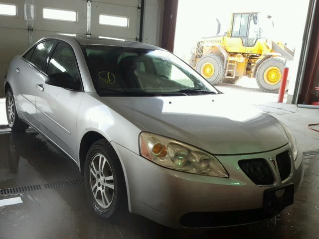 1G2ZG528854153121 - 2005 PONTIAC G6 SILVER photo 1