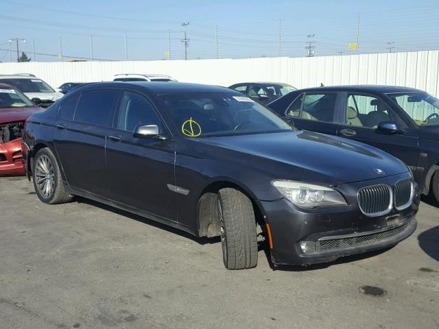 WBAKB83559CY61935 - 2009 BMW 750 LI BLUE photo 1