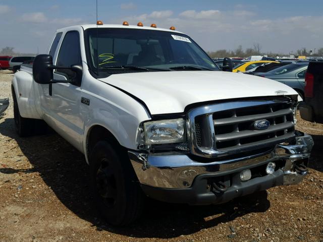 1FTWX32S41EA77643 - 2001 FORD F350 SUPER WHITE photo 1