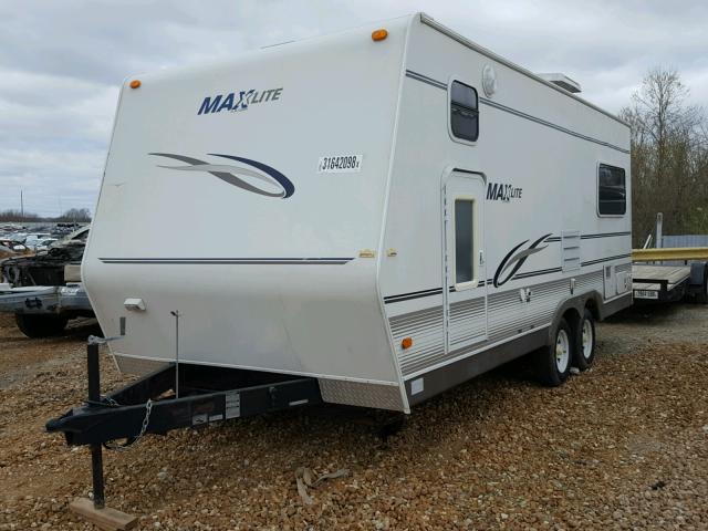 4WYT32E2161501367 - 2006 MAXIM TRAILER WHITE photo 2