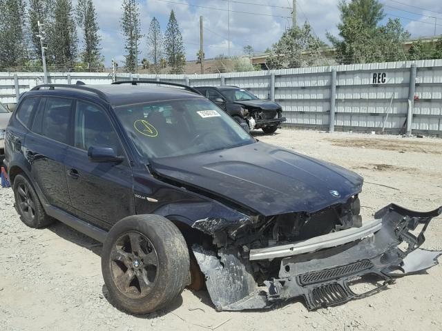 WBXPC93447WF25388 - 2007 BMW X3 3.0SI BLUE photo 1