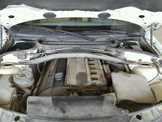 WBXPA73454WB24776 - 2004 BMW X3 2.5I WHITE photo 7
