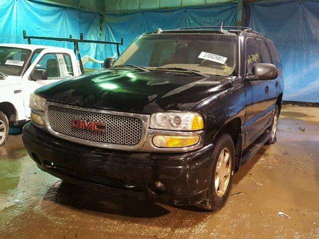 1GKEK63U04J255026 - 2004 GMC YUKON DENA BLACK photo 2