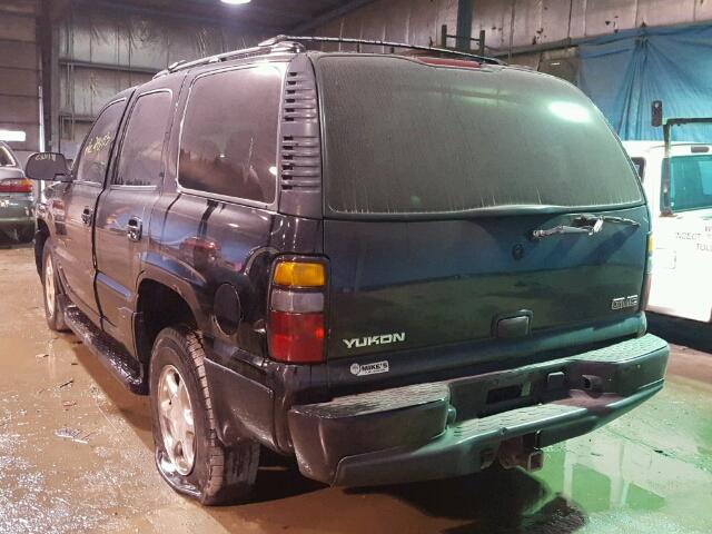 1GKEK63U04J255026 - 2004 GMC YUKON DENA BLACK photo 3