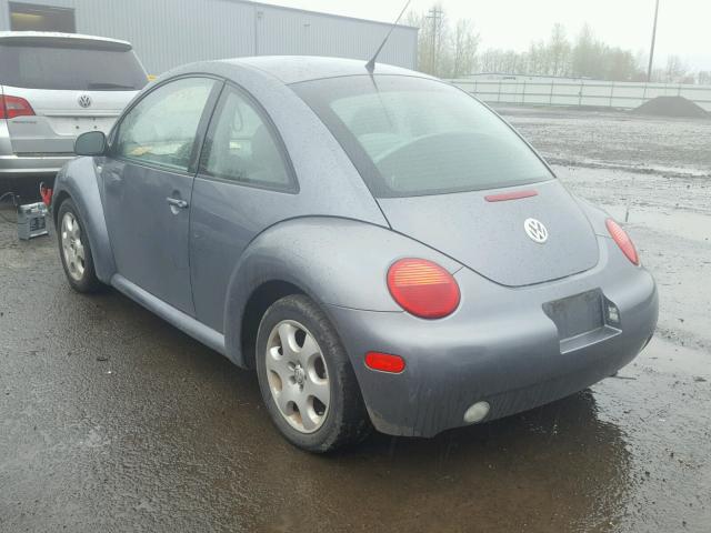 3VWCK21C83M424195 - 2003 VOLKSWAGEN NEW BEETLE 灰色 照片 3