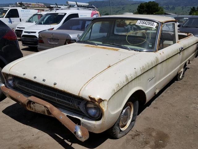 1R27S107480 - 1961 FORD RANCHERO WHITE photo 2